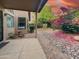 Relaxing covered patio with a rock and gravel landscape at 5016 E Marconi Ave, Scottsdale, AZ 85254