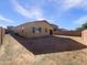 Large backyard with ample space for outdoor activities at 804 W Dana Dr, San Tan Valley, AZ 85143