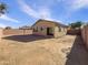 Large backyard with plenty of space for outdoor activities at 804 W Dana Dr, San Tan Valley, AZ 85143