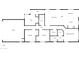 First-floor layout showcasing the bedrooms, bathrooms, kitchen, living areas, and garage at 804 W Dana Dr, San Tan Valley, AZ 85143