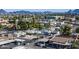 Aerial view of the property and surrounding area, showing mountains in the background at 3131 N Central Ave # 5022, Phoenix, AZ 85012