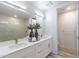 Elegant bathroom with double vanity and modern fixtures at 3131 N Central Ave # 5022, Phoenix, AZ 85012