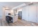 Modern kitchen with stainless steel appliances and white cabinetry at 3131 N Central Ave # 5022, Phoenix, AZ 85012