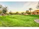 Landscaped community park with grassy area at 3476 E Bartlett Pl, Chandler, AZ 85249