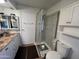 Clean bathroom with shower stall and modern vanity at 11411 N 91St Ave # 29, Peoria, AZ 85345