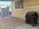 Backyard patio with storage shed and covered grill at 11411 N 91St Ave # 29, Peoria, AZ 85345
