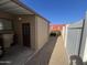Private storage shed with fenced backyard at 11411 N 91St Ave # 29, Peoria, AZ 85345