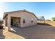 Home's backyard with covered patio at 2232 W Park St, Phoenix, AZ 85041