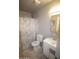 Bathroom with shower, toilet and vanity at 3418 W Roma Ave, Phoenix, AZ 85017