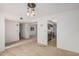 Open dining area with a view into the kitchen at 4629 E Florian Ave, Mesa, AZ 85206