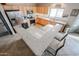 Large kitchen boasting a spacious granite island at 684 S 231St Dr, Buckeye, AZ 85326