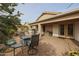 Covered patio perfect for outdoor dining and relaxation at 684 S 231St Dr, Buckeye, AZ 85326