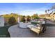Relaxing patio featuring a fire pit and comfortable seating at 7514 N 22Nd Pl, Phoenix, AZ 85020