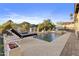 Inviting pool area with lounge chairs and a fire pit at 7514 N 22Nd Pl, Phoenix, AZ 85020