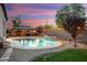 Entertain guests in your backyard with this large pool and gazebo at 13844 W Desert Moon Way, Peoria, AZ 85383