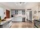 Spacious kitchen featuring granite counters and stainless steel appliances at 2325 W Orchid Ln, Phoenix, AZ 85021
