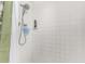 Clean shower with a standard shower head at 3020 E Des Moines St, Mesa, AZ 85213