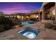 Private hot tub area perfect for relaxation at 30600 N Pima Rd # 64, Scottsdale, AZ 85266