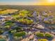 Aerial view of community with golf course at 32427 N 71St Way, Scottsdale, AZ 85266