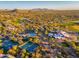 Community overview with golf course and mountain views at 32427 N 71St Way, Scottsdale, AZ 85266