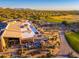 Aerial view of clubhouse patio and grounds at 32427 N 71St Way, Scottsdale, AZ 85266