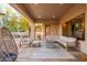 Covered patio perfect for relaxing and entertaining at 32427 N 71St Way, Scottsdale, AZ 85266