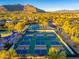 Community pickleball and tennis courts at 32427 N 71St Way, Scottsdale, AZ 85266