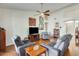 Relaxing living room with hardwood floors and comfy seating at 420 S Oak St, Gilbert, AZ 85233