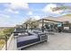 Relaxing rooftop deck with seating, fire pit, and city views at 7180 E Kierland Blvd # 311, Scottsdale, AZ 85254