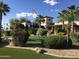 Carriage Manor Resort clubhouse with landscaping at 7750 E Broadway Rd # 911, Mesa, AZ 85208