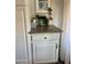 White kitchen cabinets with granite countertop at 7750 E Broadway Rd # 911, Mesa, AZ 85208