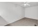 Well-lit bedroom featuring ceiling fan and carpet at 2040 S Longmore -- # 68, Mesa, AZ 85202