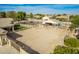 Horse property with fenced paddock, shelter, and other outbuildings at 21406 E Mewes N Rd, Queen Creek, AZ 85142