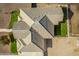 Top-down view of a home's roof, highlighting the tile and layout of the house at 21406 E Mewes N Rd, Queen Creek, AZ 85142