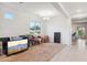 Spacious living room with tiled floors and large windows at 2924 N Taylor Ln, Casa Grande, AZ 85122