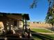 House exterior with green awning and grassy area at 334 W Horseshoe Ave, Gilbert, AZ 85233