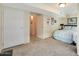Guest bedroom with carpeted floors and window at 4808 N 24Th St # 621, Phoenix, AZ 85016