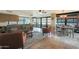 Open living area with hardwood floors, modern furniture, and city views at 4808 N 24Th St # 621, Phoenix, AZ 85016
