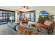 Spacious living room with comfortable seating and large windows at 4808 N 24Th St # 621, Phoenix, AZ 85016