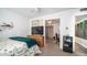 Bedroom with a view into an office and hallway at 14821 N 51St Dr, Glendale, AZ 85306