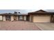 House exterior with solar panels and yard at 14821 N 51St Dr, Glendale, AZ 85306