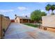 Long private driveway leading to the back of the property at 19431 N Central Ave, Phoenix, AZ 85024