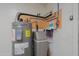 Water heater and filtration system in garage at 19431 N Central Ave, Phoenix, AZ 85024