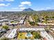 Aerial view of Seville Park community, showcasing its location and amenities at 5414 N 78Th Pl, Scottsdale, AZ 85250