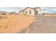 New construction home with a large lot and a basketball hoop at 6293 N Telly Ln, Casa Grande, AZ 85194