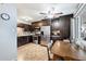 Modern kitchen with stainless steel appliances and dark cabinetry at 6805 E 2Nd St # 4, Scottsdale, AZ 85251