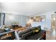 Spacious living room featuring comfortable seating, a TV, and tasteful decor at 6805 E 2Nd St # 4, Scottsdale, AZ 85251
