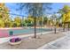 Community tennis court with surrounding greenery at 8437 N 84Th Pl, Scottsdale, AZ 85258