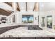 Island kitchen with granite countertops and stainless steel appliances at 9446 E Romping Rd, Carefree, AZ 85377