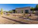 Landscaped backyard with desert plants and gravel at 9446 E Romping Rd, Carefree, AZ 85377